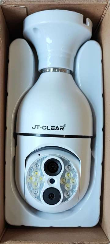 JT-CLEAR 2MP HD Wifi Intelligent Cradle Head Smart Camera - High-Quality Surveillance Camera with...