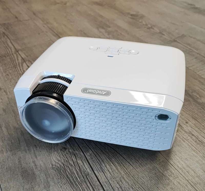 Andowl Q-A16B Ultra HD WiFi Mirroring LED Projector - Stunning Visuals in Ultra HD Resolution wit...