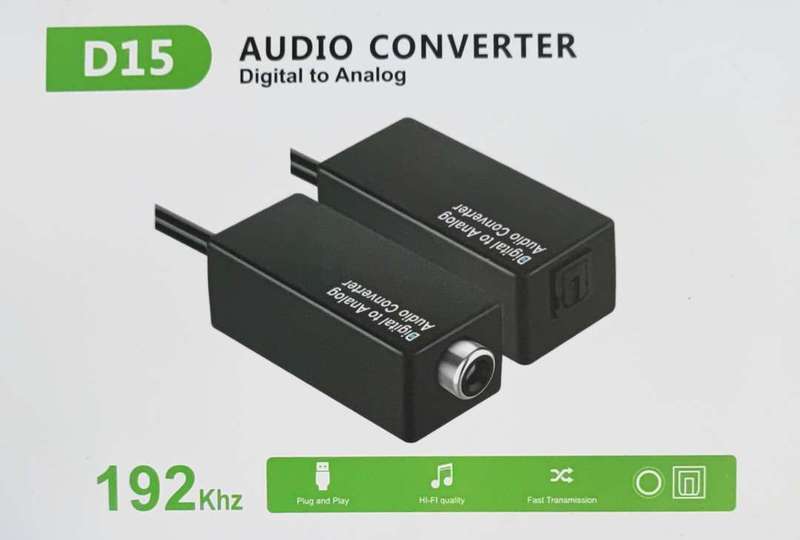 D15 Digital to Analog Audio Converter Kit - High-Quality Converter for Digital to Analog Audio Si...