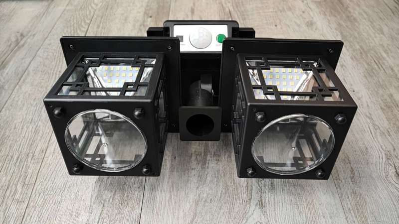 JD-2218 192LED Chip Solar Motion Sensing Remote Controlled Outdoor Light - Bright and Efficient O...