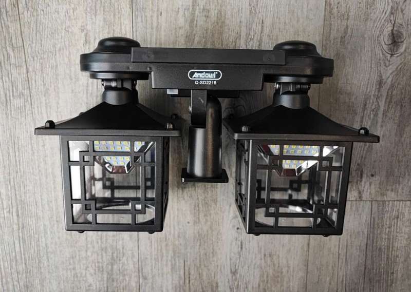 JD-2218 192LED Chip Solar Motion Sensing Remote Controlled Outdoor Light - Bright and Efficient O...