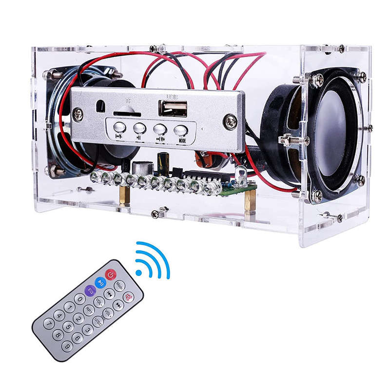 DIY Bluetooth Compatible Speaker Kit - Build Your Own High-Quality Speaker with Wireless Connecti...