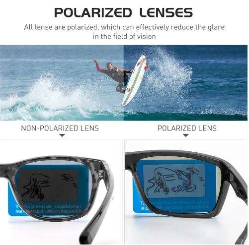 Kapvoe Luxury Polarized Sunglasses for Him and Her