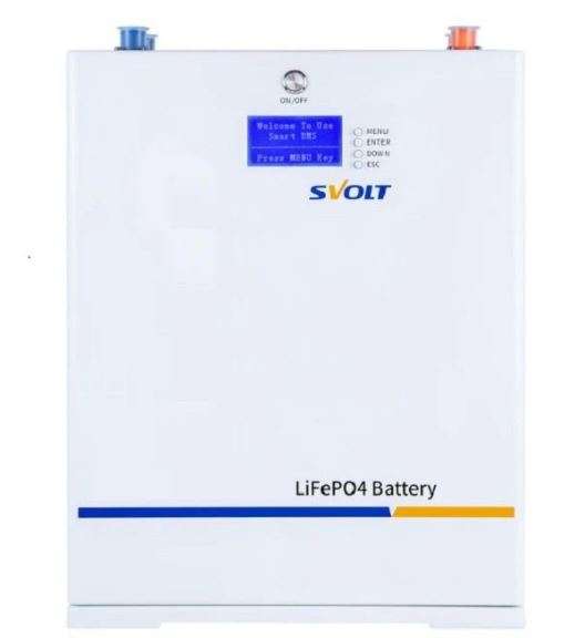 SVOLT 51.2V 5.43kwh 106AH Wall Mount (S-Type) Lithium Battery - Reliable and Efficient Power Source