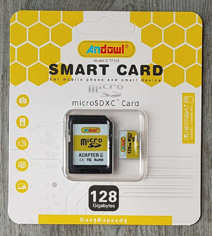 Andowl Q-TF128 128GB Class 10 Micro SD Card - Fast Data Transfer and Ample Storage Space for All ...