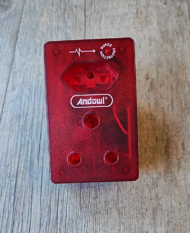 ANDOWL Q-CD30 1200Joule 6Kv Surge Protector Plug
