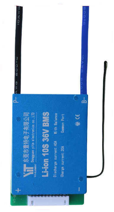 Li ion BMS Protection Balanced Board 3.7V Cells 10S 36V 20A