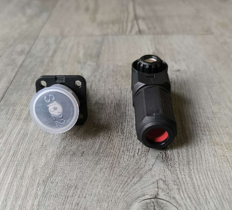 25mm DC Battery Cable Connector Kit - BLACK