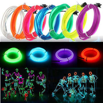 3m Neon Electroluminescent Wire  Dynamic and Flexible Lighting Solution