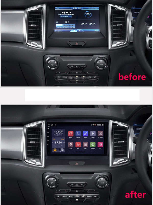 DEMO 4G 3-32G 9 Inch FORD Ranger 2015-2019 Multimedia Navigation System