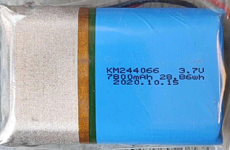 Replacement 3.7v 7800mah (28.2wh) Lithium Battery for VT03E+ Portable GPS Tracker