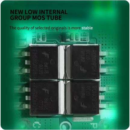 Bisida 13S 48V Common port BMS with balanced temperature control for 3.7V 18650 lithium-ion batte...