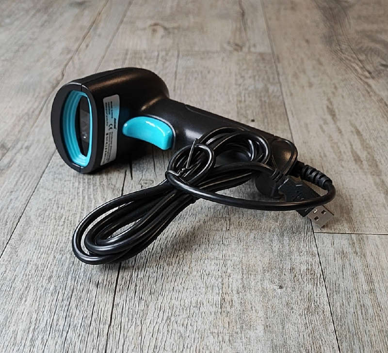 Andowl Q-SM55B 2.4GHZ Wirless and USB Wired Barcode Scanner