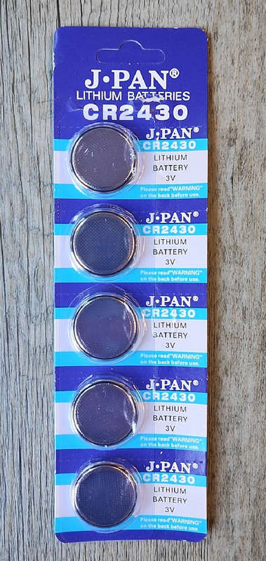 CR2430 3v Lithium Button Battery