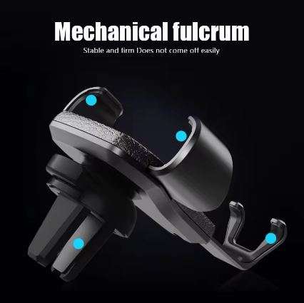 Car Mobile Phone Holder - Gravity Sensing and Auto Grip Bracket for Audi Vehicles