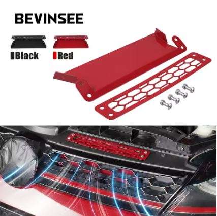 BEVINSEE Version 2 Dynamic Air Inlet Scoop Kit For VW Golf Car MK7/MK7.5 Golf GTI Golf R Audi S3 8V