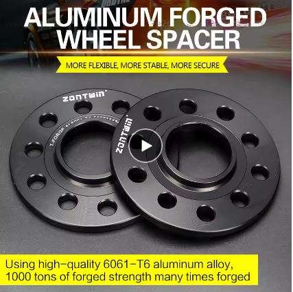 2Pieces 15mm Wheel Spacers PCD 5x100/5x112 CB 57.1mm 5 Lug for VW and Audi Vehicles
