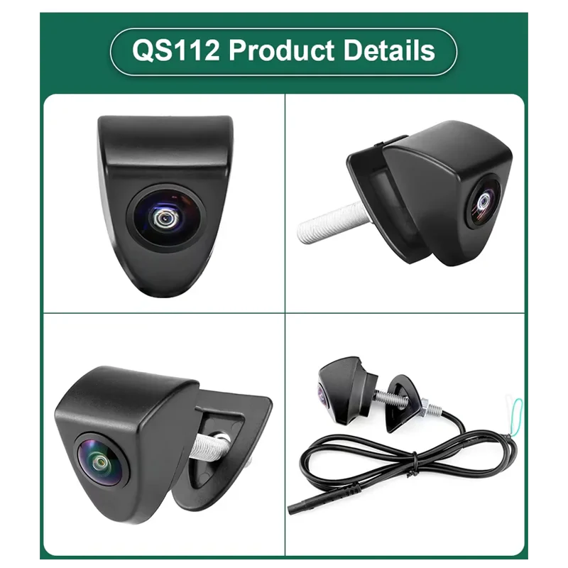 CCD AHD 1080P Front View Camera For Toyota Vehicles