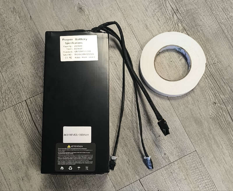 Replacement Lithium Battery for Q30 48V 2500W "High Performance" 50km/h Cross Country Electric Sc...