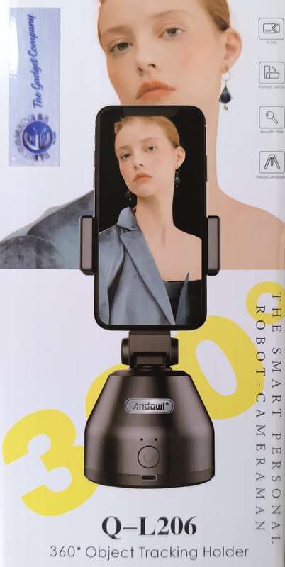 ANDOWL Q-L206 360 Degree Object tracking Universal Mobile Phone Holder