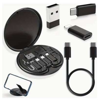 60Watt 5-in-1 Mini Fast Charging USB Cable Set