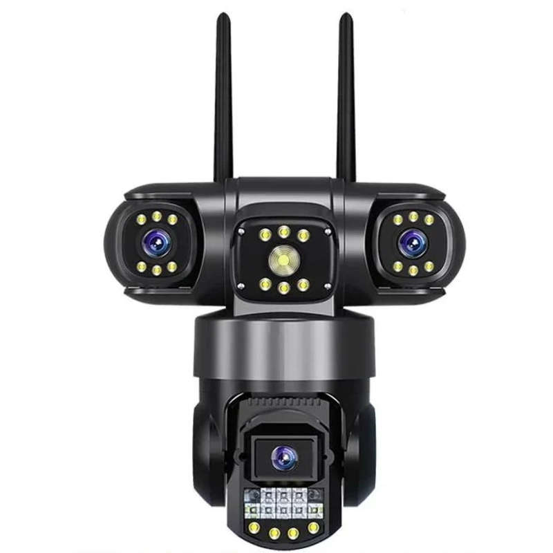 Andowl G819 4G PTZ IP 8K 12MP Security Camera with Triple Lens, Triple Screen, Motion Detection, ...