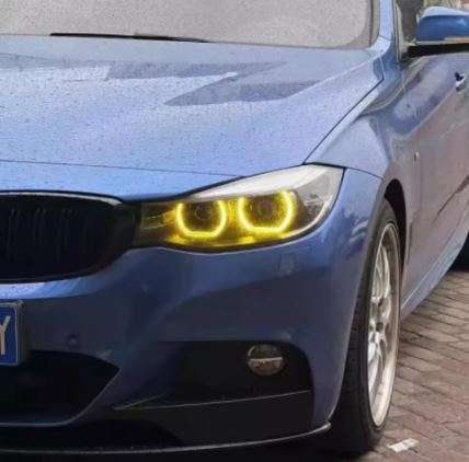 High Performance Ice Blue Yellow Multi-color Angel Eye DRL LED Board For 2012-15 BMW 328ix 335ix ...