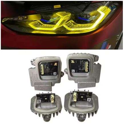 Plug and Play LED Module Yellow DRL Angel Eyes For BMW G80/G82/G83/G22/G23/G26 M3/M4