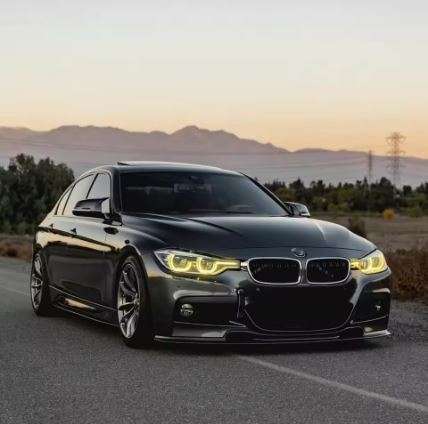 Bright Yellow Daytime Running Lights For BMW 3 Series F30 LCI 3' F31 63117419610 63117419615 Ange...