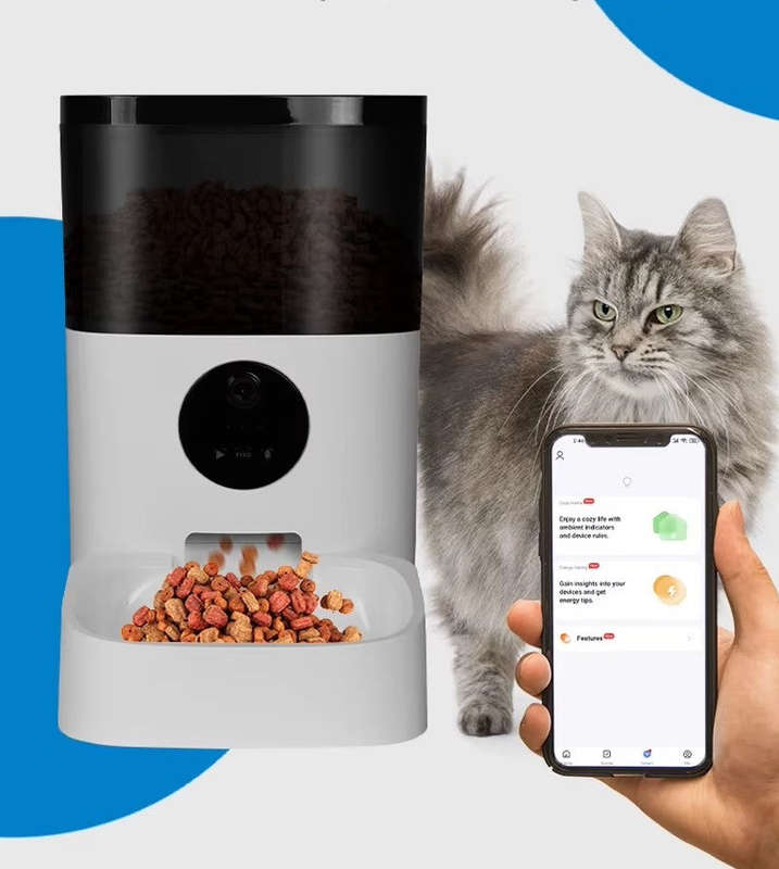 Surrunme Remote Visibility Automatic Intelligent Cat/Dog Smart Food Dispenser