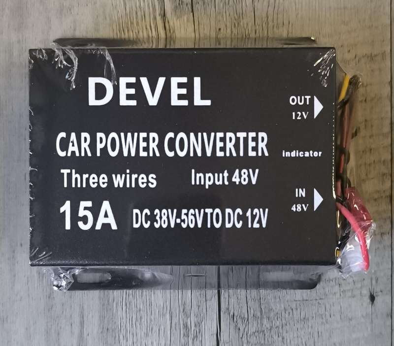 Devel 48v to 12v 15Amp DC to DC Step Down Power Converter