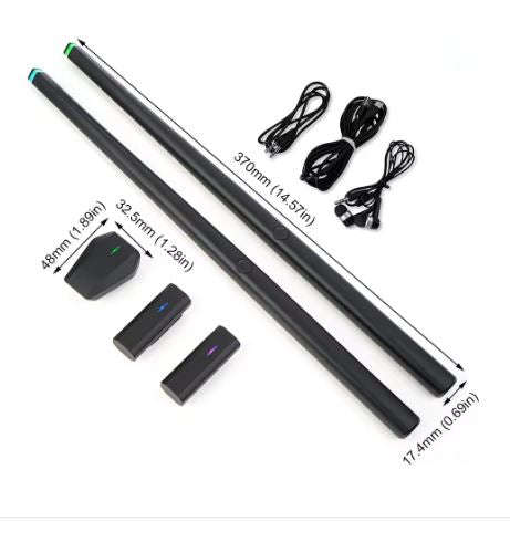 1 Set Somatosensory Virtual Air Drums Kit