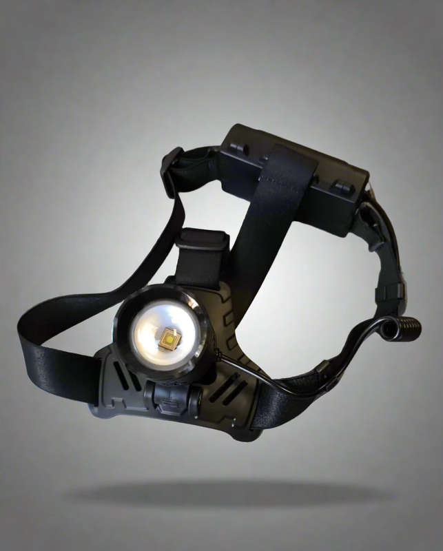 High Power Multi-LED Tactical Headlamp with Front and Rear Lighting