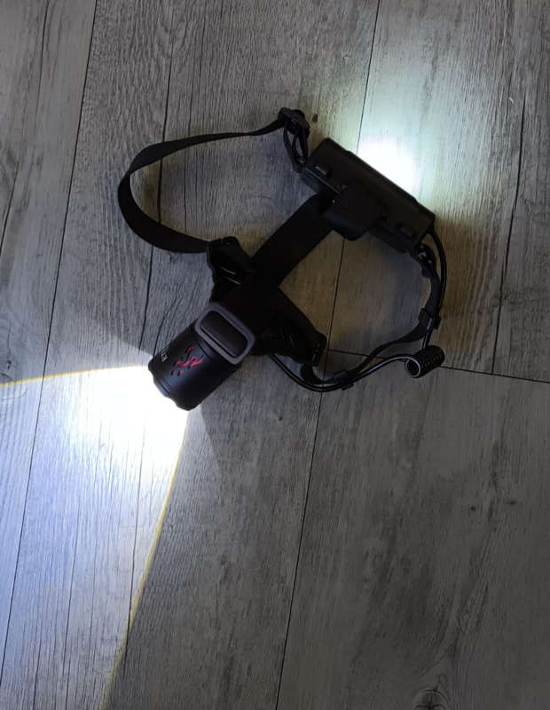 High Power Multi-LED Tactical Headlamp with Front and Rear Lighting