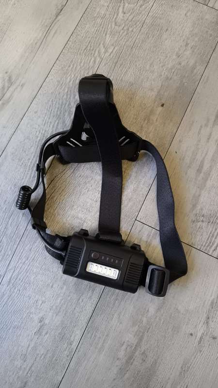 High Power Multi-LED Tactical Headlamp with Front and Rear Lighting