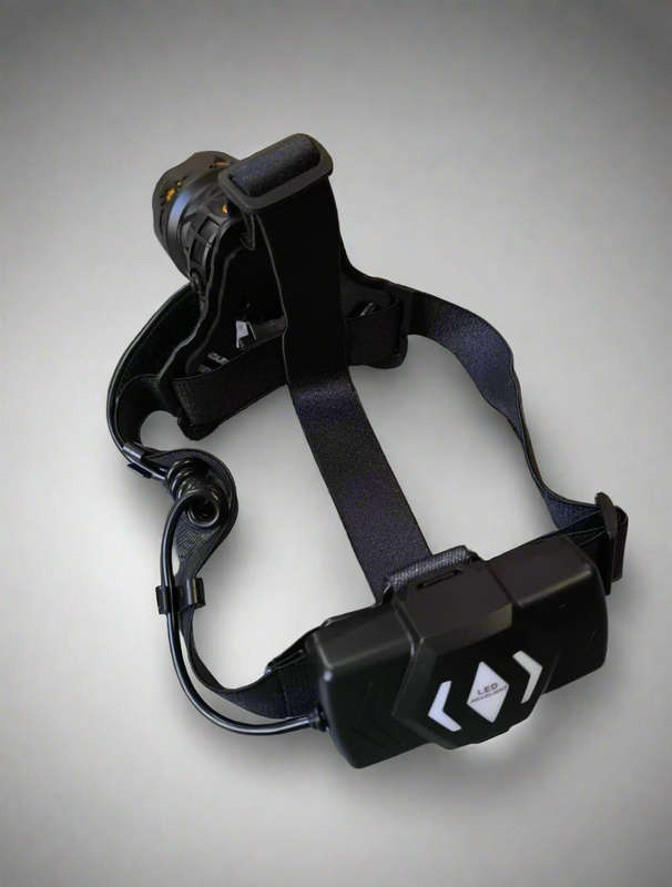 High Power Tactical Multiple Mode Headlamp with Zoom