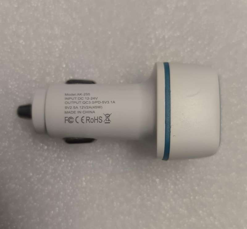 High-Speed 2Port PD20W +  QC 3.0 Car Charger with Lighter Socket