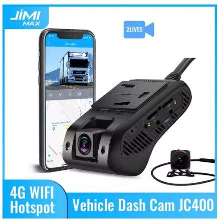 JIMIMAX 4G Wifi Live Video and GPS Tracking Dash Camera