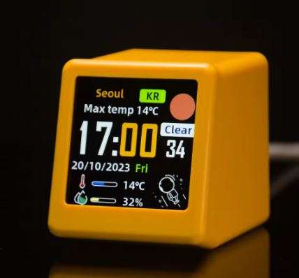 MINI Size Smart WIFI Weather Forecast Station