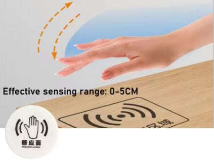 Hand Sweep Sensor Dimmable Light Switch