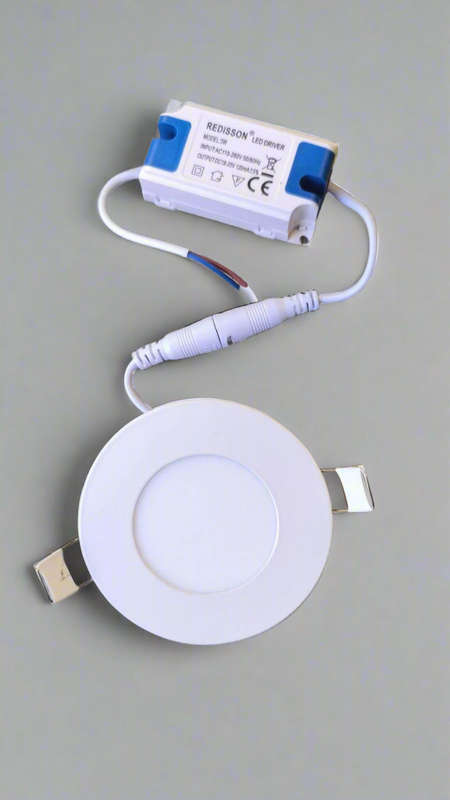 REDISSON 6Watt 250v AC 6500K Cool White LED Flush Mount Downlight
