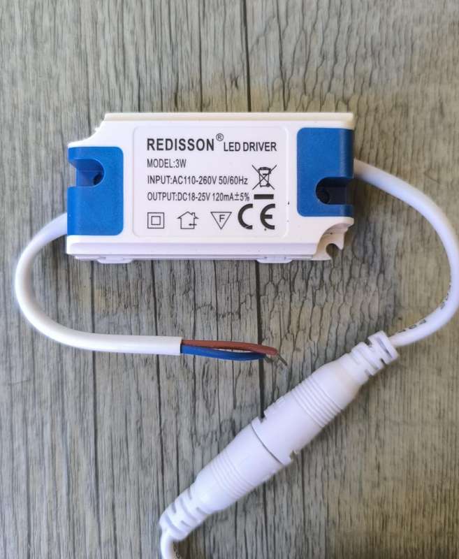 REDISSON 6Watt 250v AC 6500K Cool White LED Flush Mount Downlight