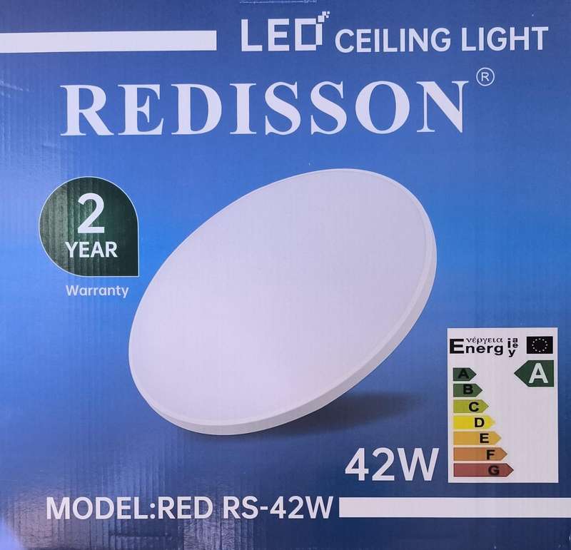 REDISSON 2Pack 42watt 240vAC 6500K (Cool White) 3500Lumens Round LED Light Panel