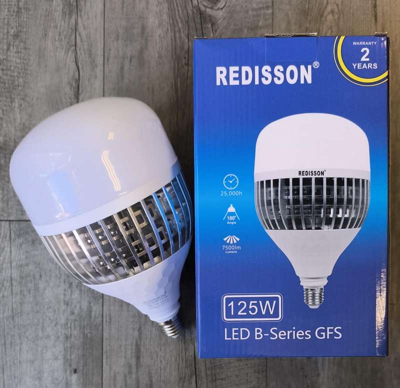 REDISSON B-Series GFS 220v AC 125Watt E27 (Screw Type) 6500K Cool White LED Bulb