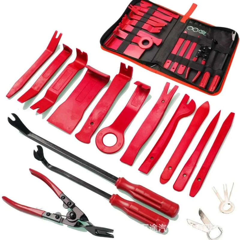 Car Stereo and Dashboard Trim Removal Toolkit in Nylon Bag