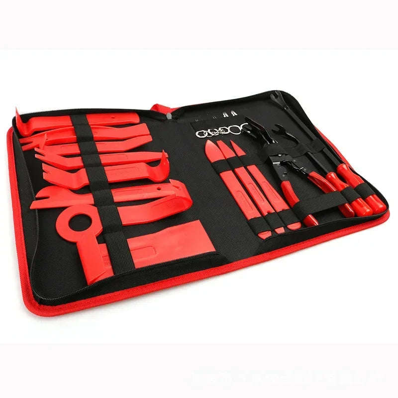 Car Stereo and Dashboard Trim Removal Toolkit in Nylon Bag