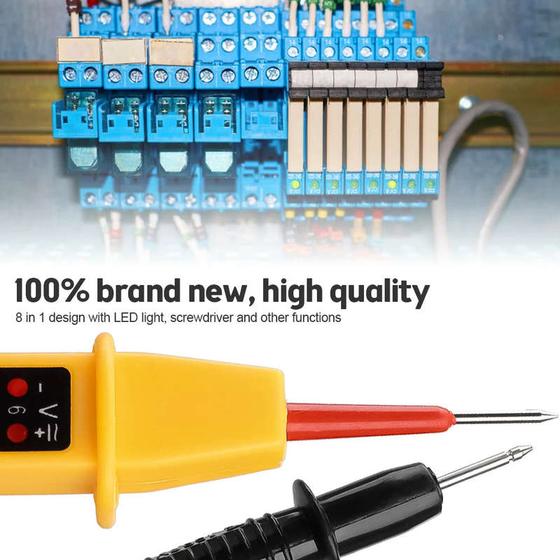3 in 1 AC DC Voltage Test Pen Polarity Current Tester Detector