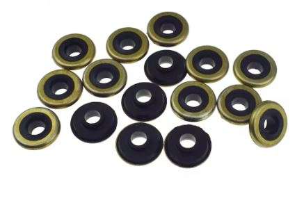 16pcs Rocker Valve Cover Bolt Seal Grommet Set for Subaru Impreza