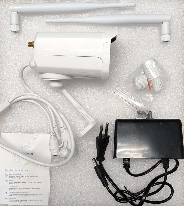 V380 Outdoor 1080P 2MP Wireless IP Security Camera with Mobile App Support (10003094)