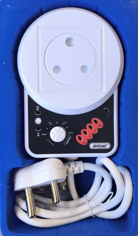 ANDOWL Q-CD47 16Amp AC Over and Under Voltage Protection Socket